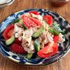 さっぱりヘルシー!豚しゃぶ&夏野菜の【おかずサラダ】の工程4