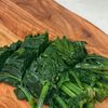 風邪予防に！ちぢみほうれん草のチーズチヂミの工程1