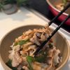 10分で完成!子どもも食べた!【豚バラピーマン丼】の工程5