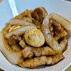 まゆのの作ってみた!投稿(【豚肩ロースと新玉ねぎのシンプル酢豚】お肉もソースもめちゃ旨)