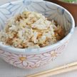 炊くだけ簡単！しょうが香る干しエビの炊き込みご飯