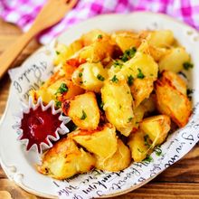 ワンパンで最高に美味しい！【じゃがいものカリカリチーズ焼き】