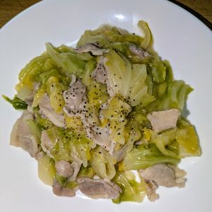 joe sanの作ってみた!投稿(＊豚バラきゃべつのとろーり旨塩煮＊)