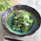 きゅうりとしらすの胡麻和え