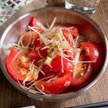 ぱぱっと作れるスピード副菜「ねぎ塩だれトマト」