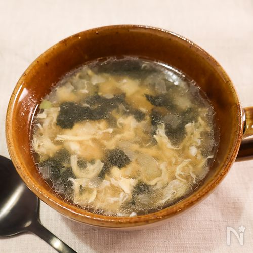 ◆海苔と卵のスープ◆どんな料理にも合う♪