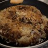 ワンパンで♡欲張りお好み焼き風メンチハンバーグの工程2