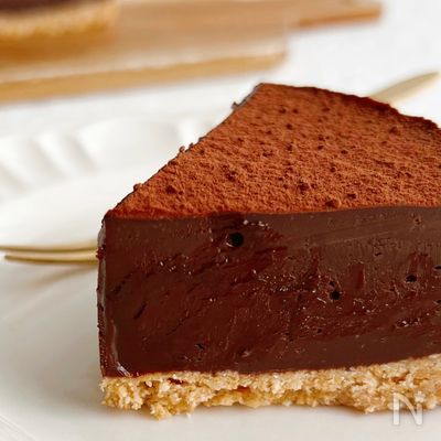 焼かない！とろける濃厚生チョコタルト