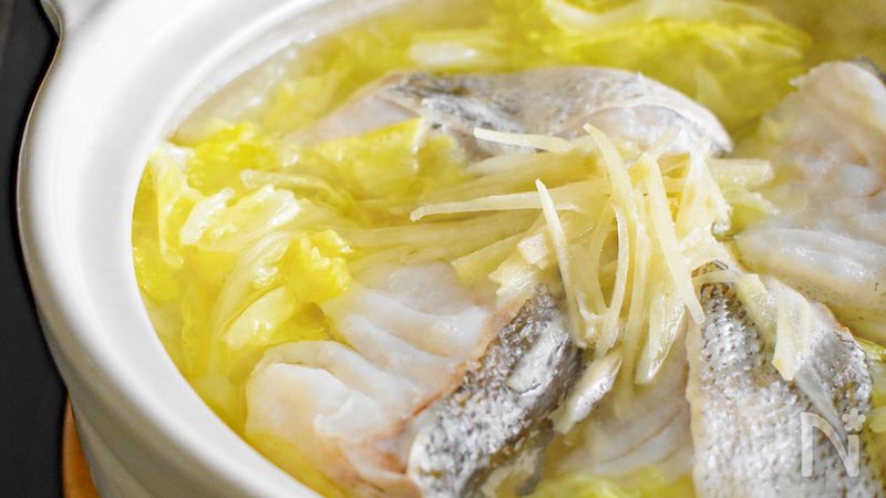 最ラク鍋 たらと白菜のしょうが鍋 By 簡単料理研究家 服部みどり レシピサイト Nadia ナディア プロの料理家のおいしいレシピ