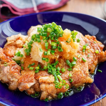 揚げ鶏のネギおろしポン酢だれ 揚げない おてがる By Coto レシピサイト Nadia ナディア プロの料理家のおいしいレシピ