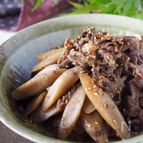 【ご飯がススム】牛肉とやわらか新ごぼうの甘辛煮#作り置き