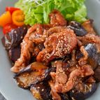 『豚こまと茄子の胡麻甘酢炒め』パパッと簡単♪ご飯が進む♡
