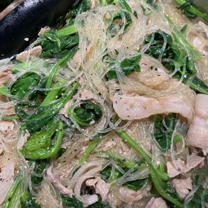 bo-zu3の作ってみた!投稿(事前戻し不要♪『豚肉と小松菜のうま塩♡はるさめ煮』)