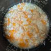 【炊飯器で簡単♪ガーリック海老ピラフ】夏休みランチに♡︎の工程2