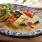 子供もOK濃厚ココナッツグリーンカレー