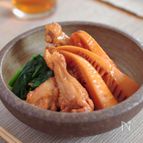 味しみしみ！筍と鶏手羽元の煮物