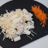 レンジで簡単！【ささみの腸活彩りナムル】の工程2