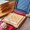 甘じょっぱ♡至福のレッドキドニーあんチーズホットサンドの工程7