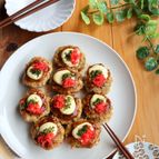夫絶賛！ 豚こまでお好み焼きつくね