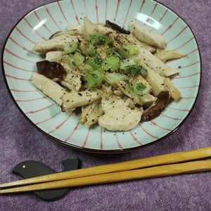 M＊Pの作ってみた!投稿(白だしで味決まる♪きのこと鶏むね肉のとろみ炒め)