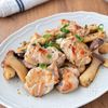 【鶏ももとエリンギのガーリック塩バター焼き】じゅわっと旨い!の工程4
