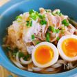 『豚しゃぶのぶっかけおろしうどん』男子も喜ぶ♪