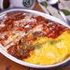 週末は彼とおうちでカフェ気分💕10倍おいしいオムハヤシの技の工程6
