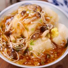 たっぷりとろとろ餡🤩きのこと白菜のあんかけ揚げ出し豆腐♪