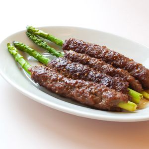 rcwの作ってみた!投稿(【食べ応え◎アスパラの甘辛豚つくね】ご飯が進む味！)