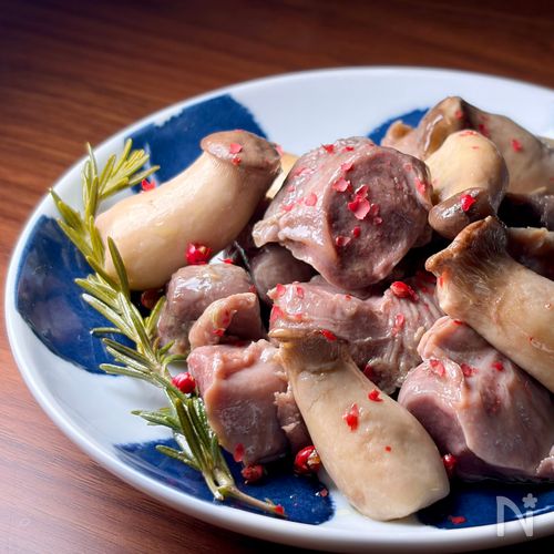 💫感動食感!砂肝のお湯ぽちゃコンフィ