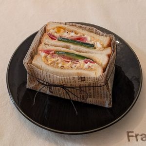 𝔂𝓾𝓶𝓲🍓の作ってみた!投稿(朝食にぴったり！栄養たっぷり！ツナ卵サンド)