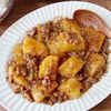 【じゃがいものコクうま肉味噌あん】ご飯がもりもり進む！