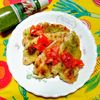 深い青の作ってみた!投稿(【ささみのバジルパン粉焼き】サクサク食感とバジル風味が絶品♪)