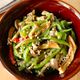 レンジで5分！【ピーマンとカニかまのオイスターソース和え】