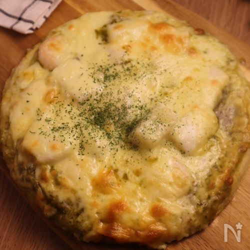 【業務スーパー】海鮮ジェノベーゼピザ