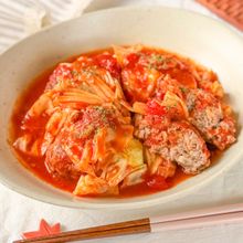【巻かないロールキャベツ】煮込み5分！手間なしでも大満足✨