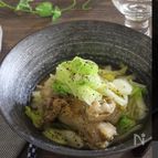 塩もみ白菜と手羽元のスープ