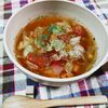 M＊Pの作ってみた!投稿(簡単！野菜ジュースで作るミネストローネ)
