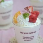 豆乳入りヨーグルトムース