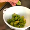 子どもはおやつ!大人はつまみ!【そら豆にんにくチーズ】の工程2