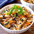 【ひじきとツナの炊き込みご飯】栄養満点◎入れて待つだけ！