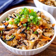 【ひじきとツナの炊き込みご飯】栄養満点◎入れて待つだけ！