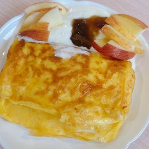 サラの作ってみた!投稿(【半熟もちフレンチトースト】パン不要!とろとろふわふわ♪)
