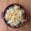 レンジで時短!【じゃがいもとツナのバジルチーズ焼き】の工程2
