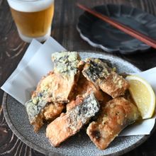 さば一夜干しのカレー風味唐揚げ