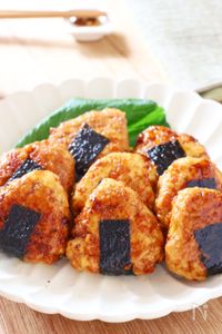 栄養満点！【高野豆腐入り海苔巻きつくね】お弁当にも◎