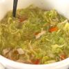 【巣ごもりスープ】半熟卵がとろ〜り♪の工程2