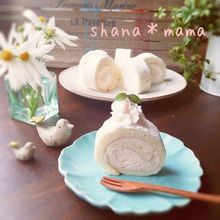 卵白だけで♪ホワイトチョコの純白ロール♪