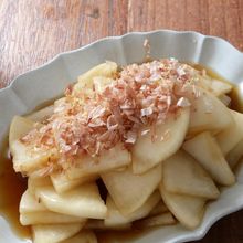 【簡単副菜】大根のめんポン漬け