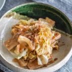 【キャベツと油揚げのおかか煮】ほっこり♪